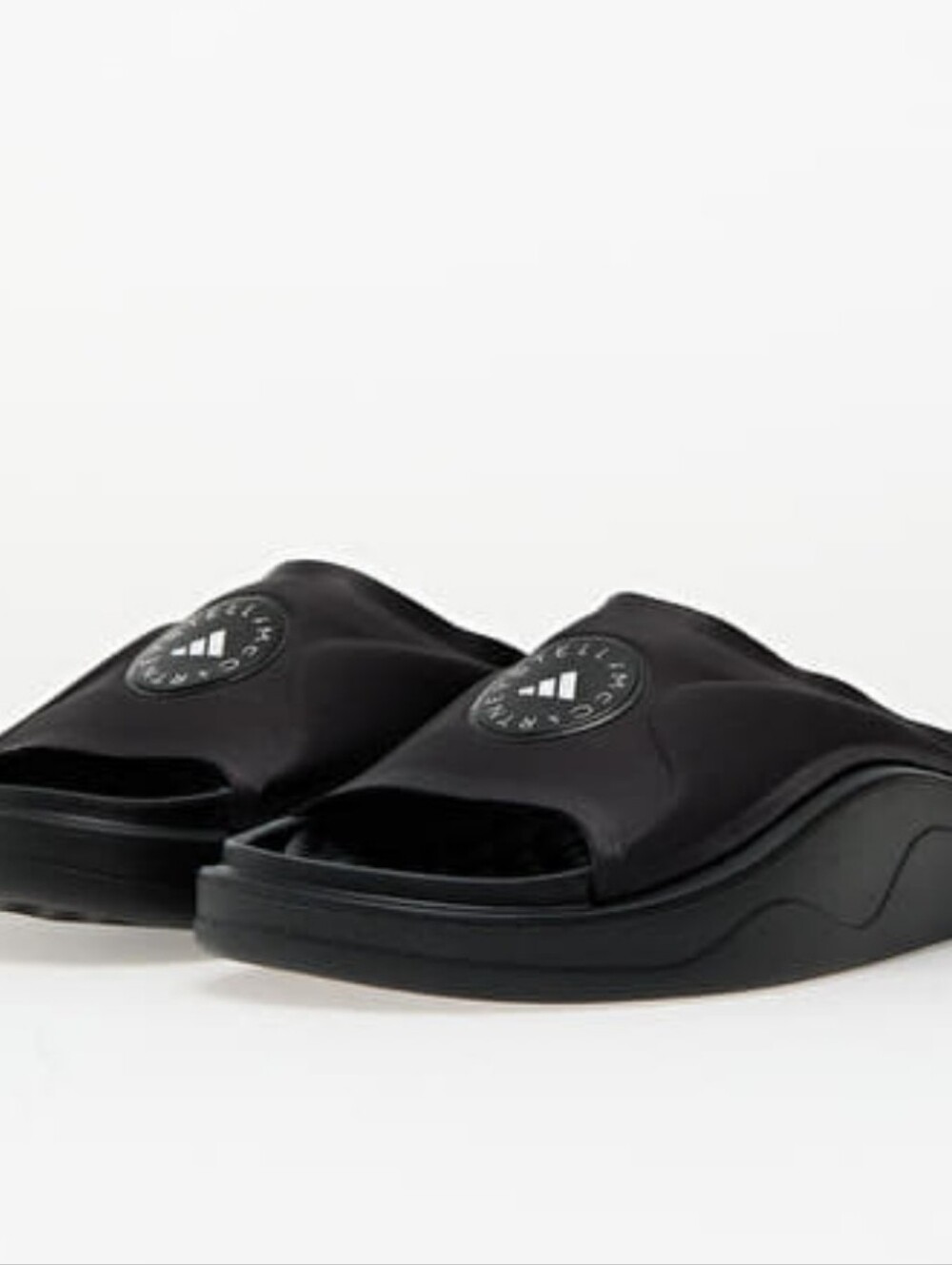 Adidas X Stella McCartney Slide Sandals- Core Black